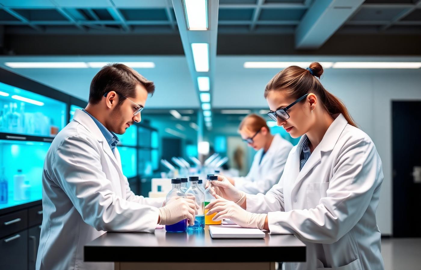 Genorix Biotech research laboratory